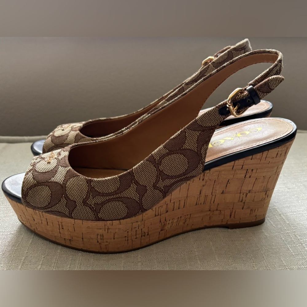Coach Wedge Sandal